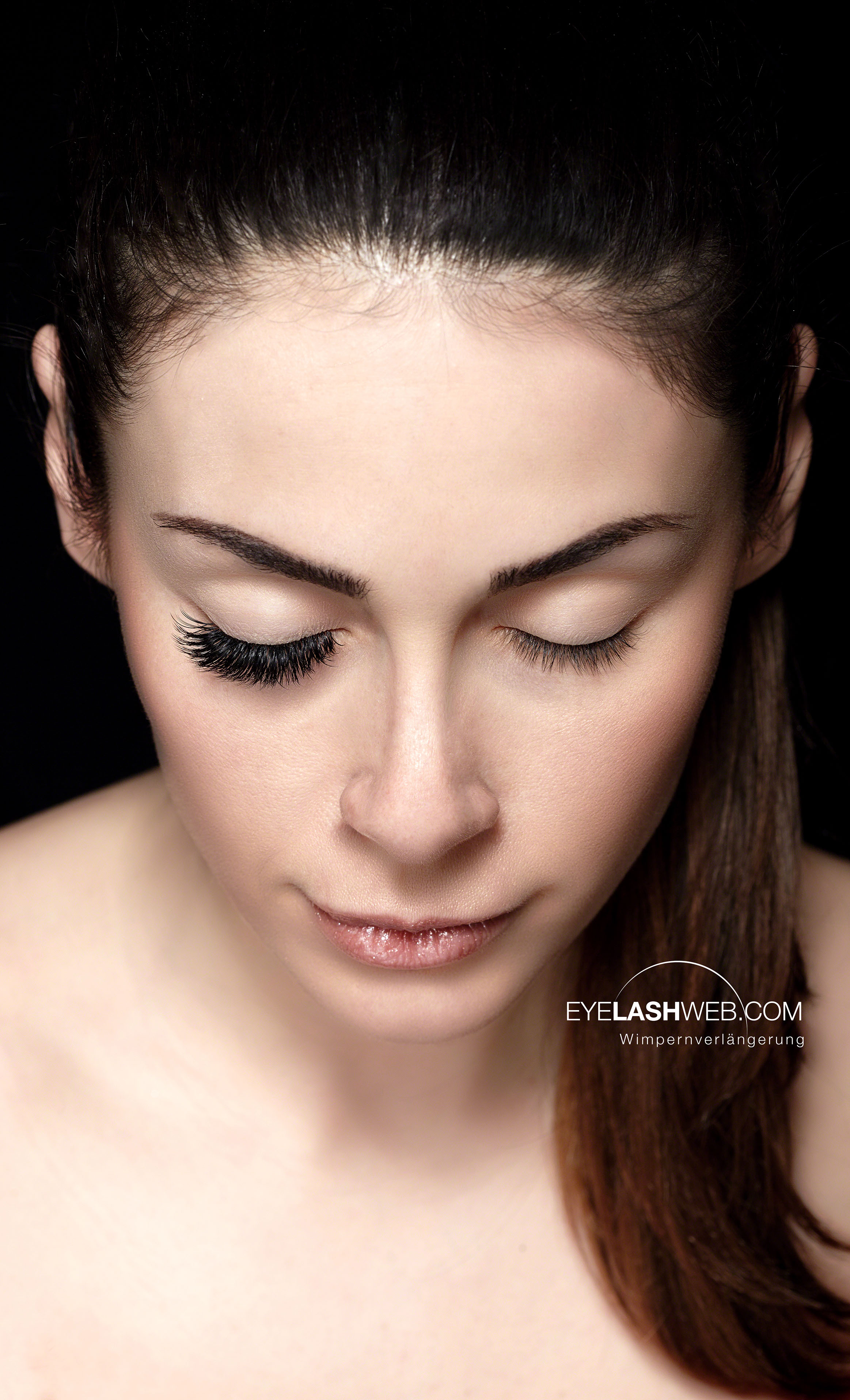 Wimpernverlängerung Volumentechnik