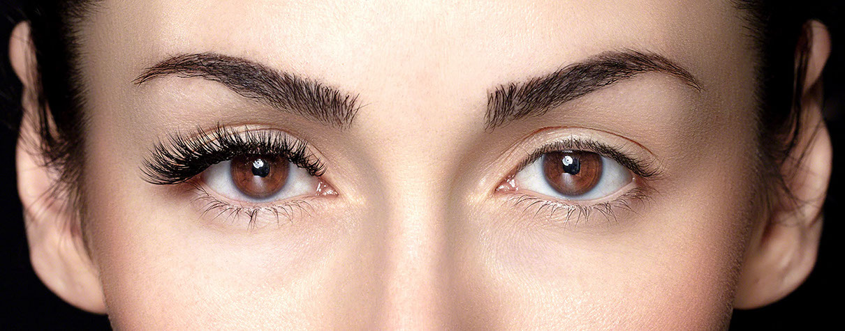 Wimpernverlängerung Einzelwimperntechnik