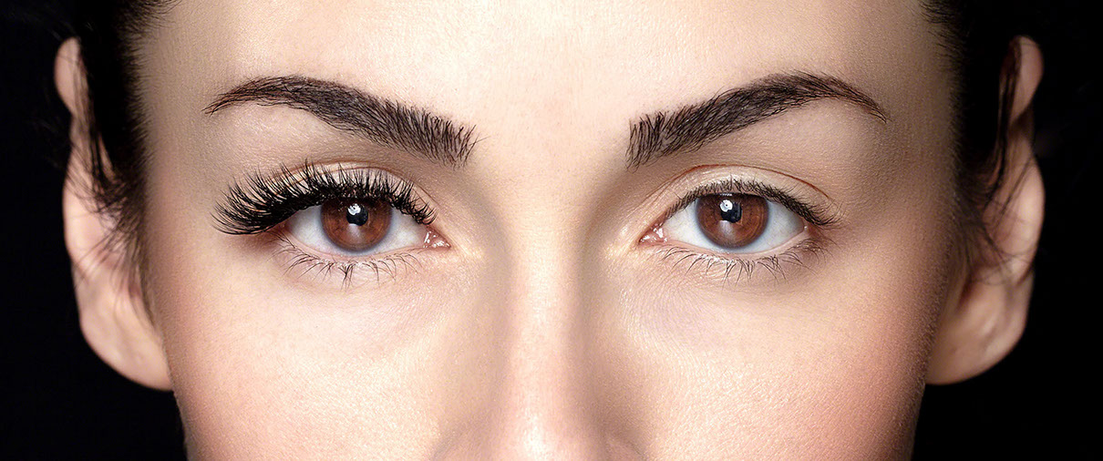 Wimpernverlängerung Einzelwimperntechnik