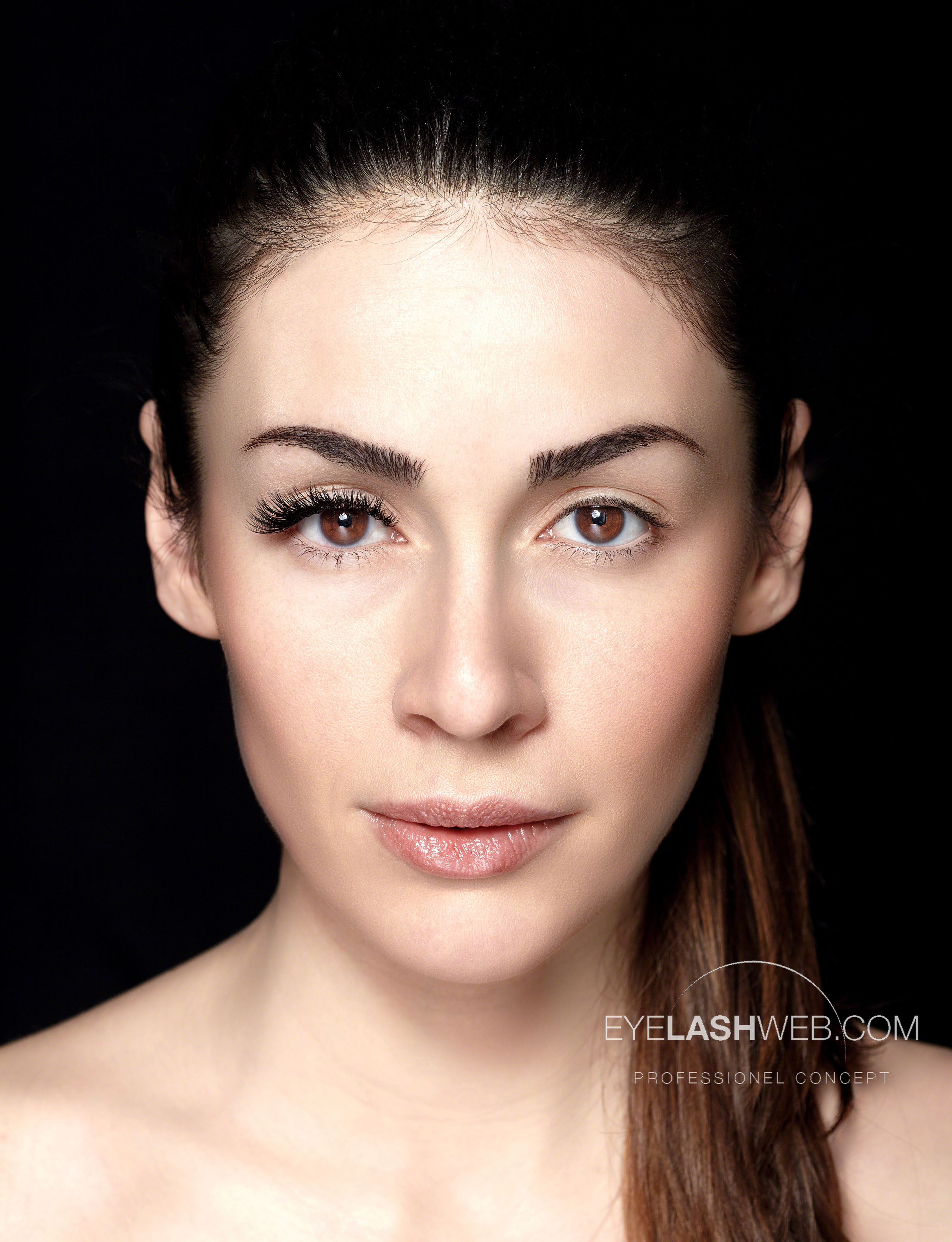 Wimpernverlängerung Einzelwimperntechnik