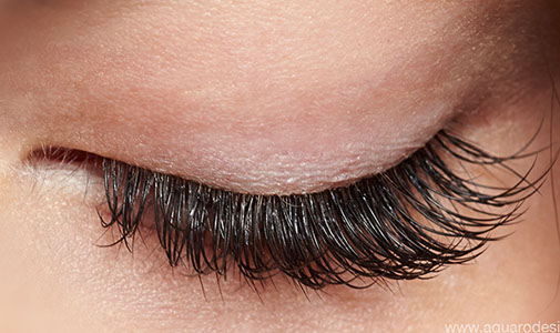 Einzelwimpernverlängerung