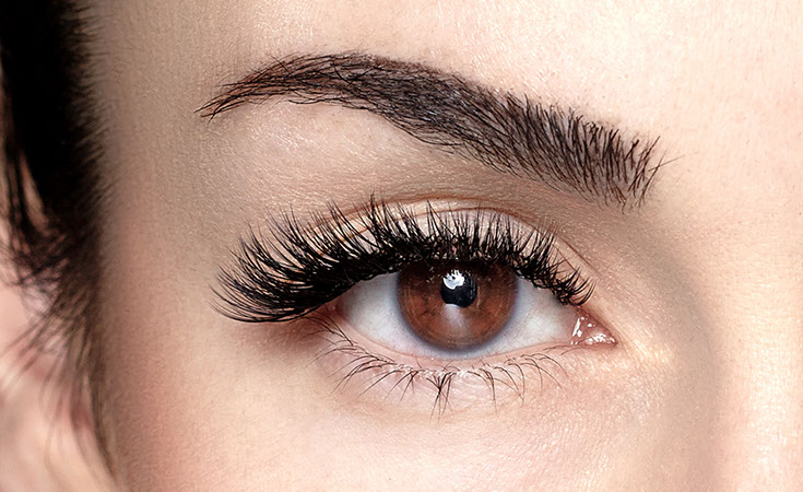 Wimpernverlängerung Misch Wimpern