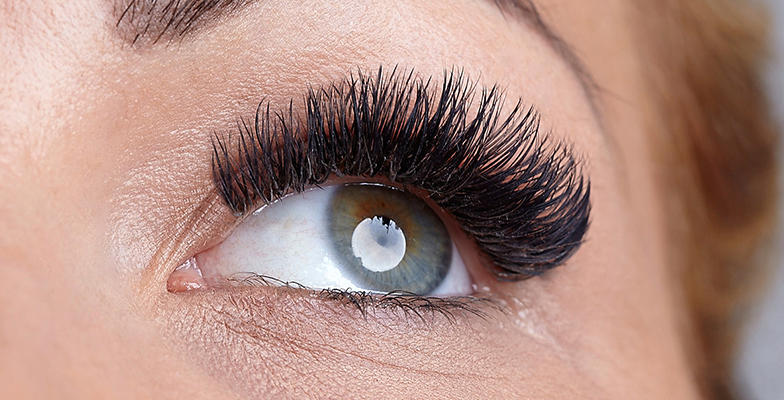 Volumenwimperntechnik